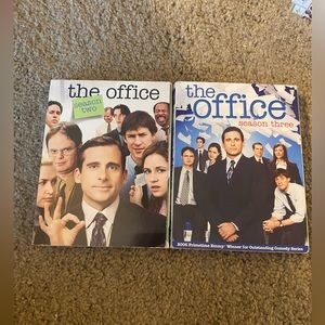 The Office seasons 2 & 3 DVDs
